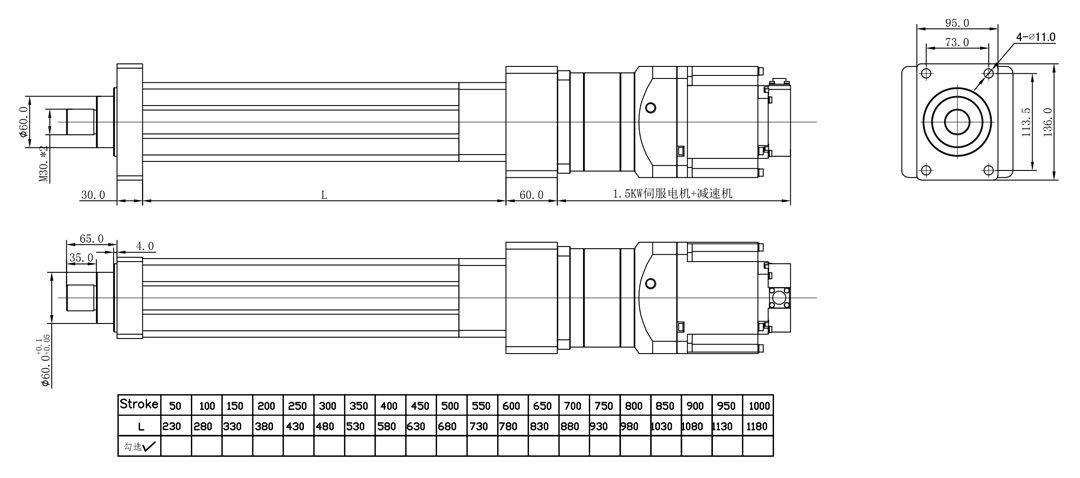 DDA94-BC-FA-A：直接-前法兰-外螺纹